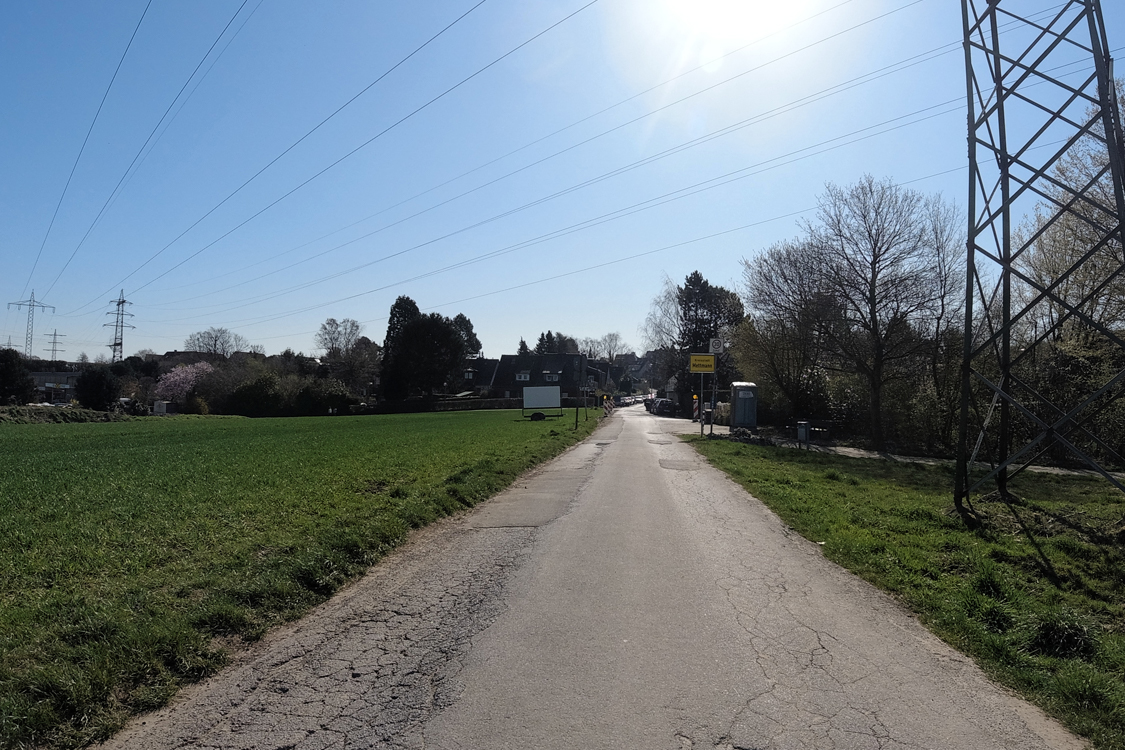 Eschenkämpchenweg vor Metzkausen