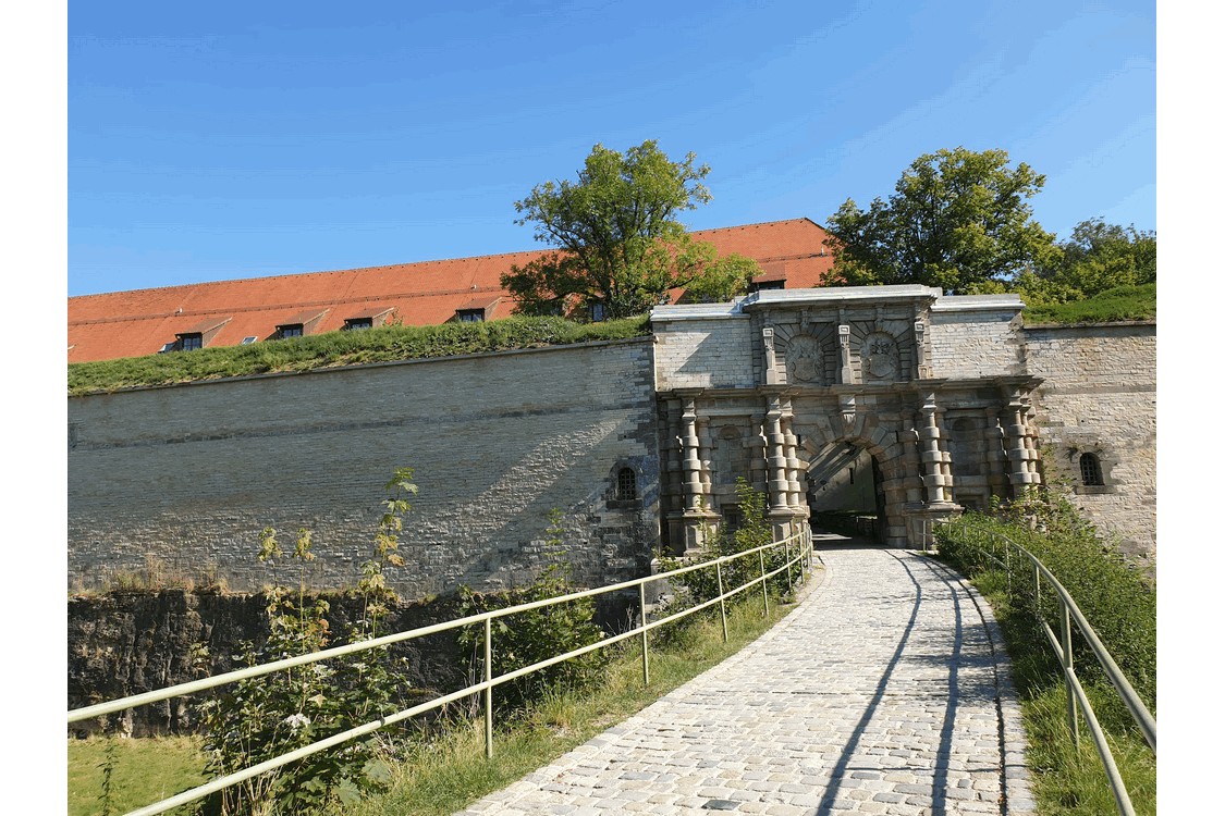 Der Eingang zur Festung