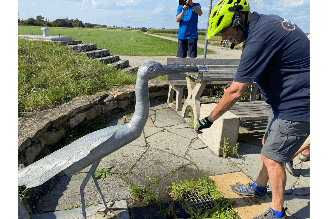 frisches - und vor allem kaltes - Wasser