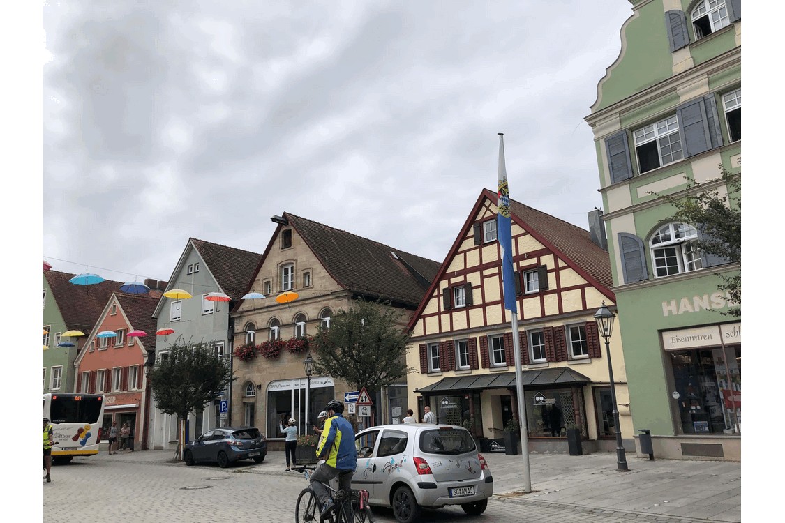 Im Zentrum von Gunzenhausen