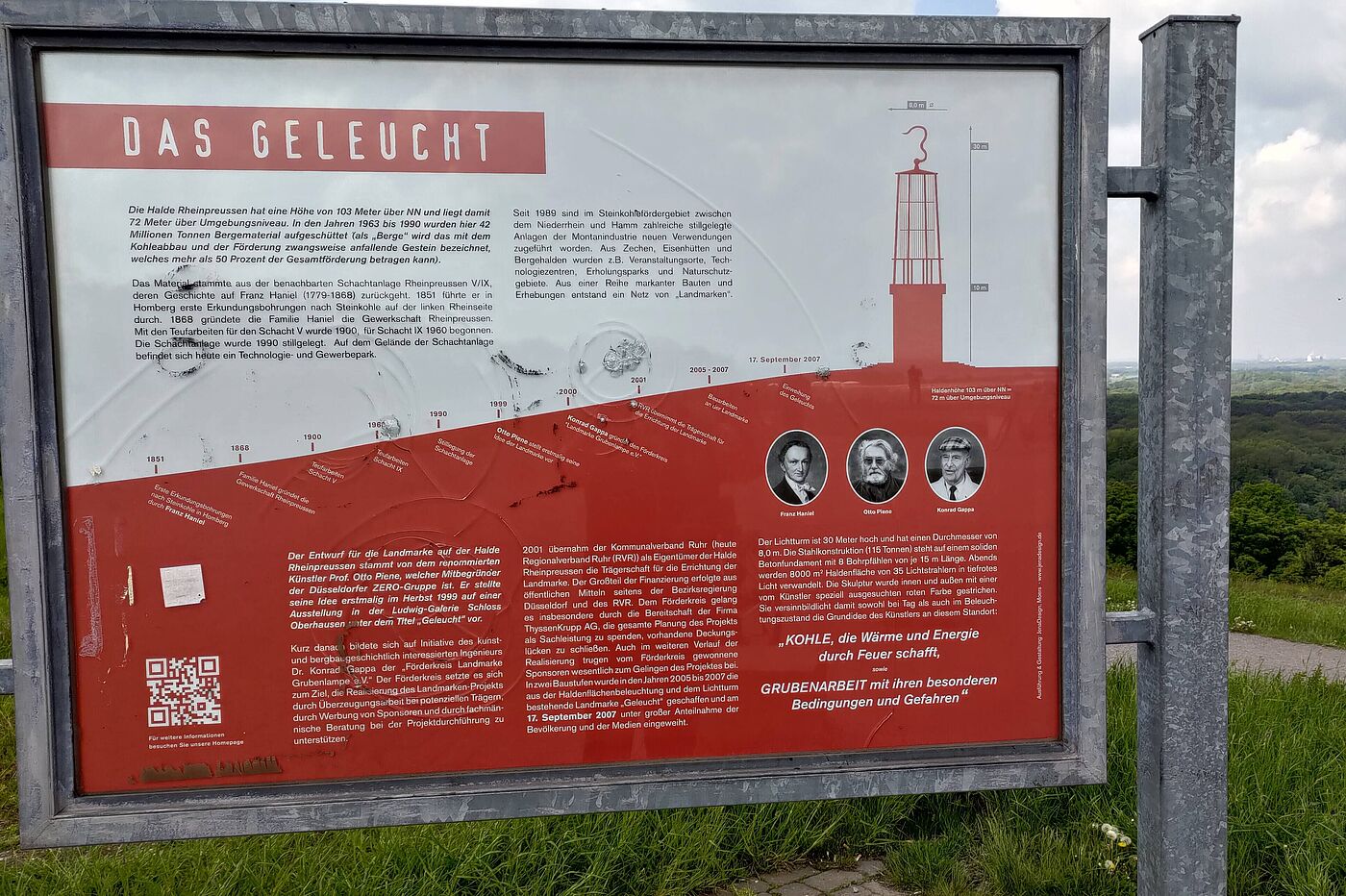 Das Geleucht - Tafel