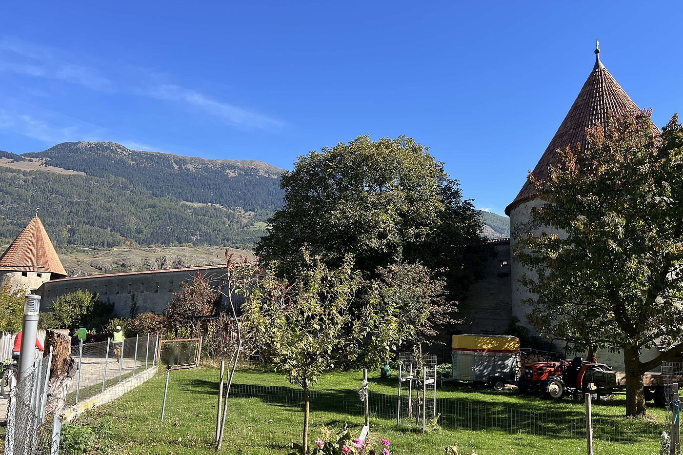 Vor Glurns - der kleinsten Stadt in Südtirol Vor Glurns - der kleinsten Stadt in Südtirol