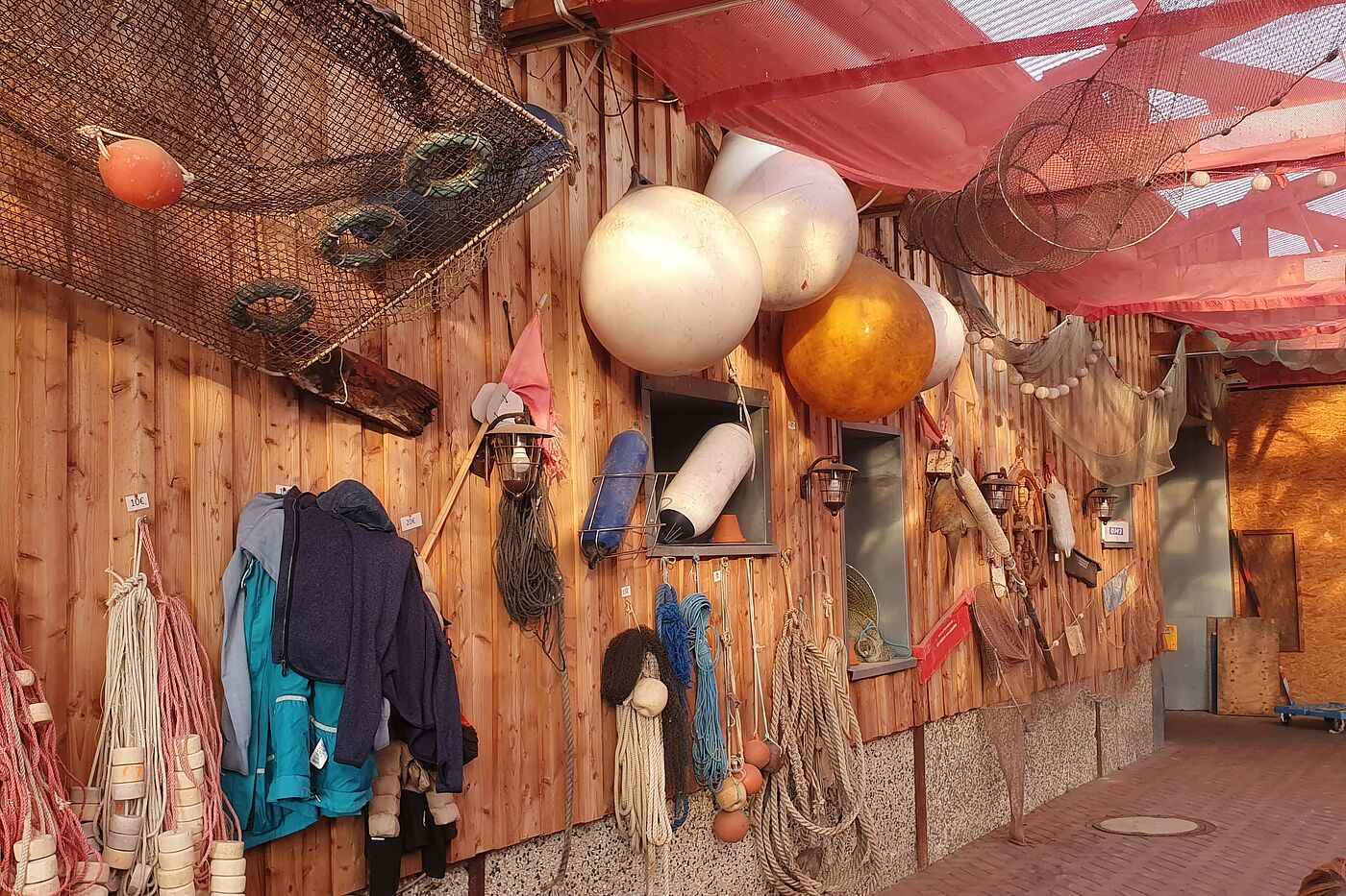 Das Ambiente in der Räucherei