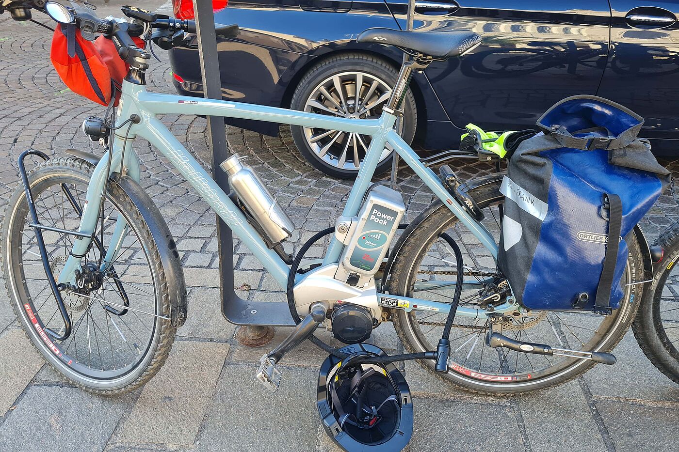 Das Rad ist sicher abgestellt Das Rad ist sicher abgestellt