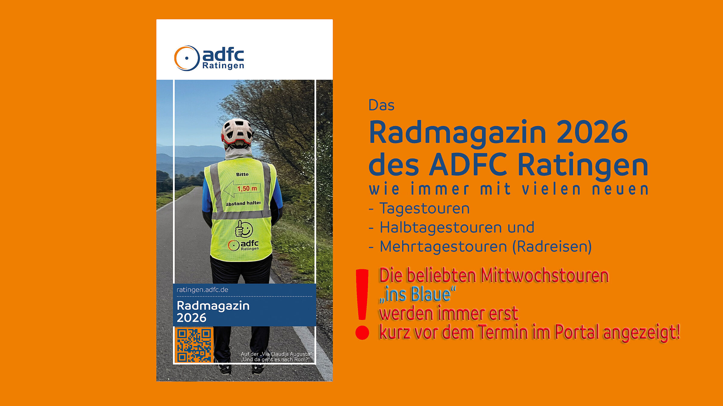 Das Radmagazin 2026 des ADFC Ratingen