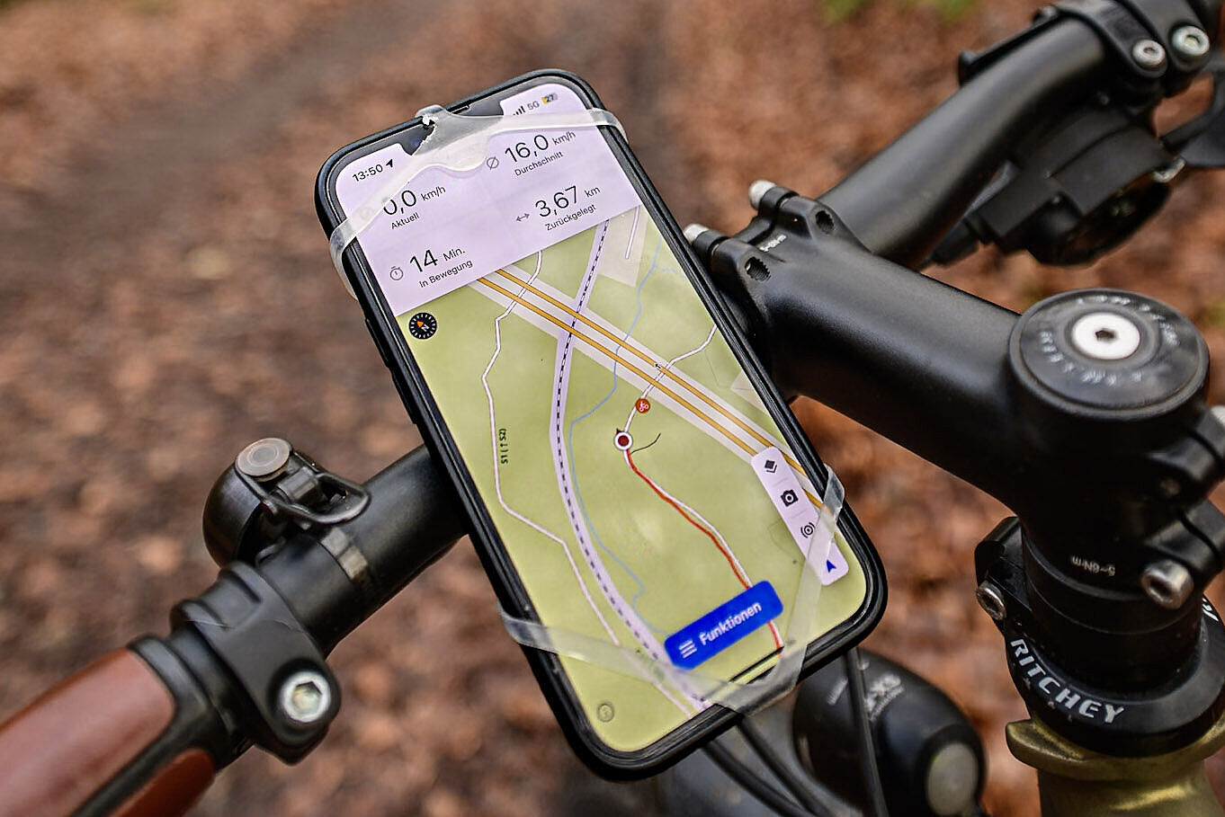 Radeln mit Navi