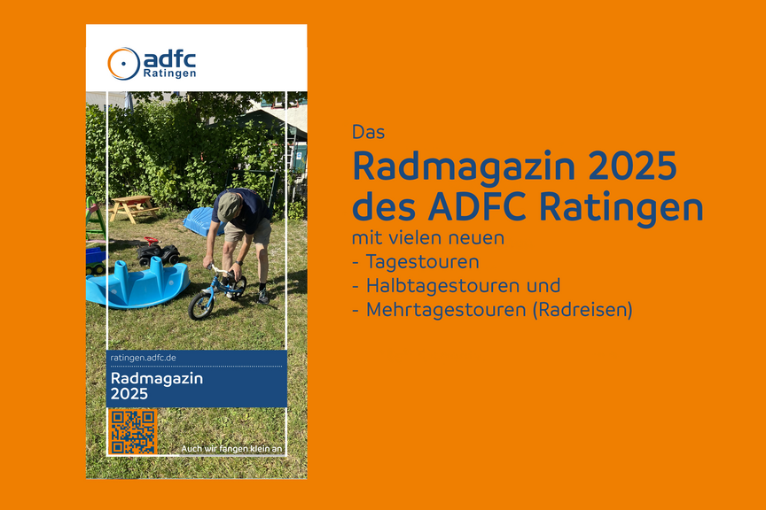 Radmagazin 2025 des ADFC Ratingen Radmagazin 2025 des ADFC Ratingen