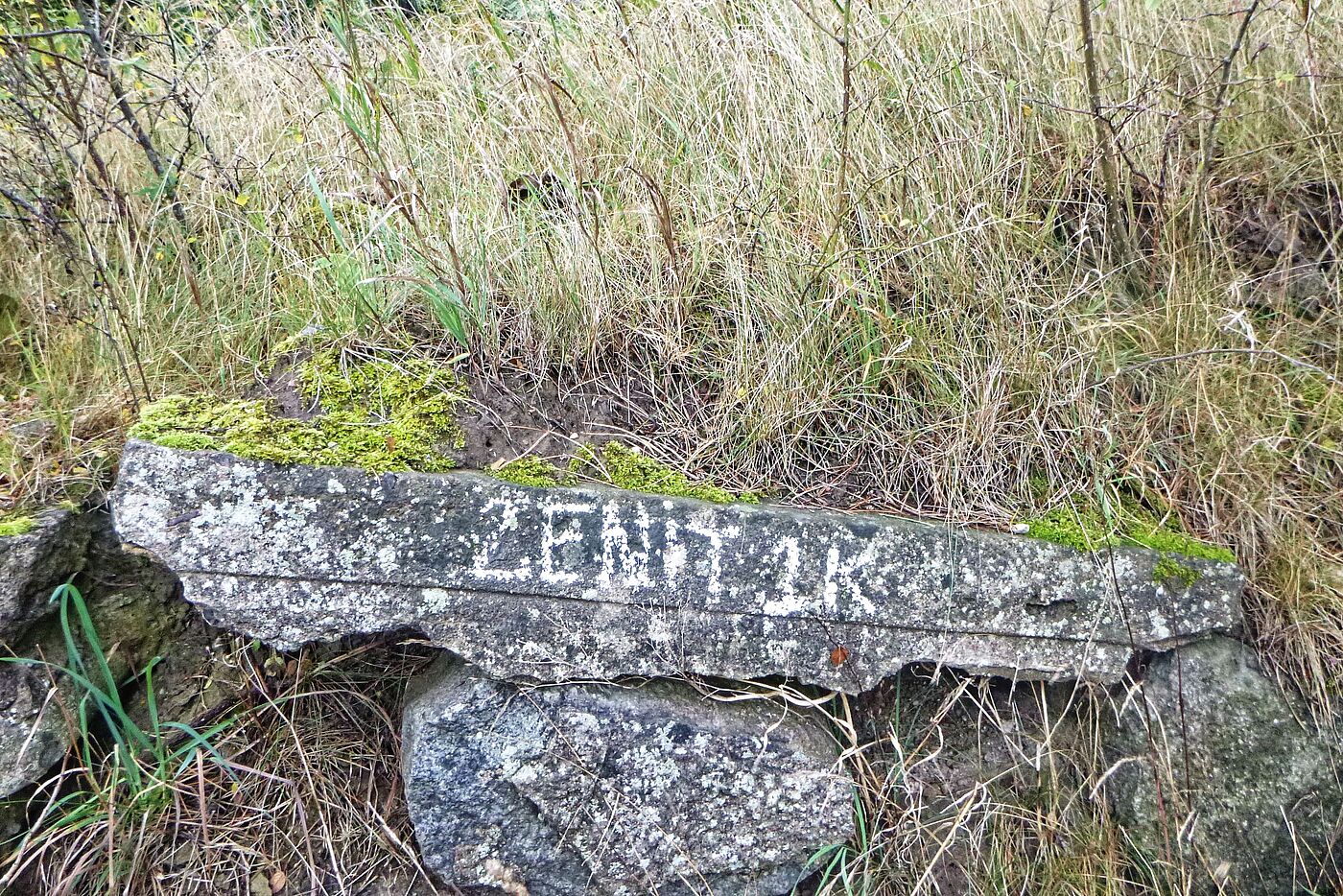 Sehr informative Anzeige: Noch 1 km bis ganz oben!
