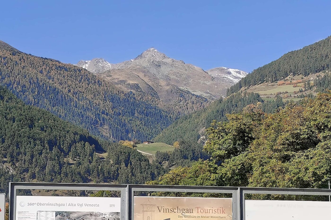 Im Bereich Mals angekommen Im Bereich Mals angekommen