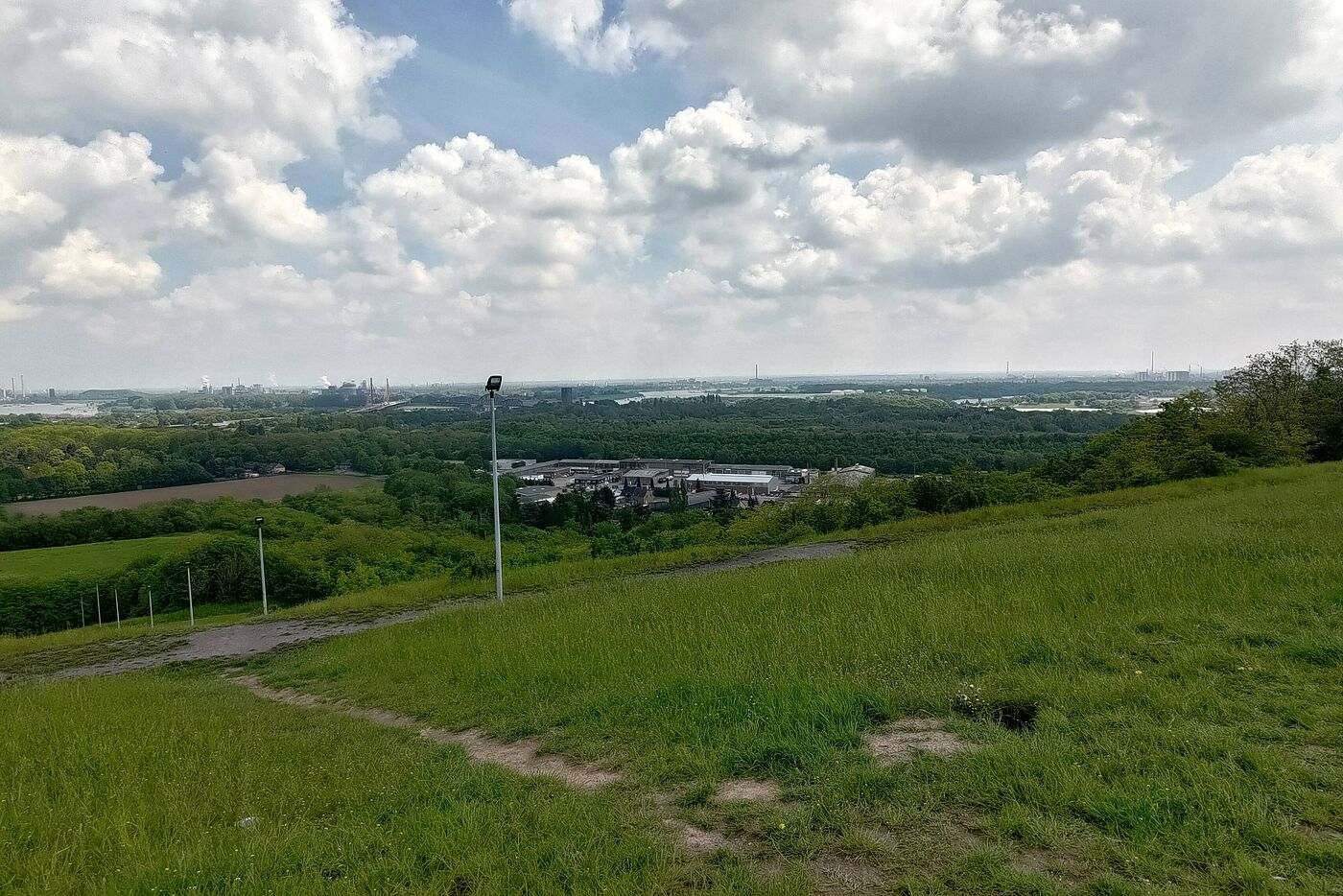 Blick von der Halde Rheinpreussen