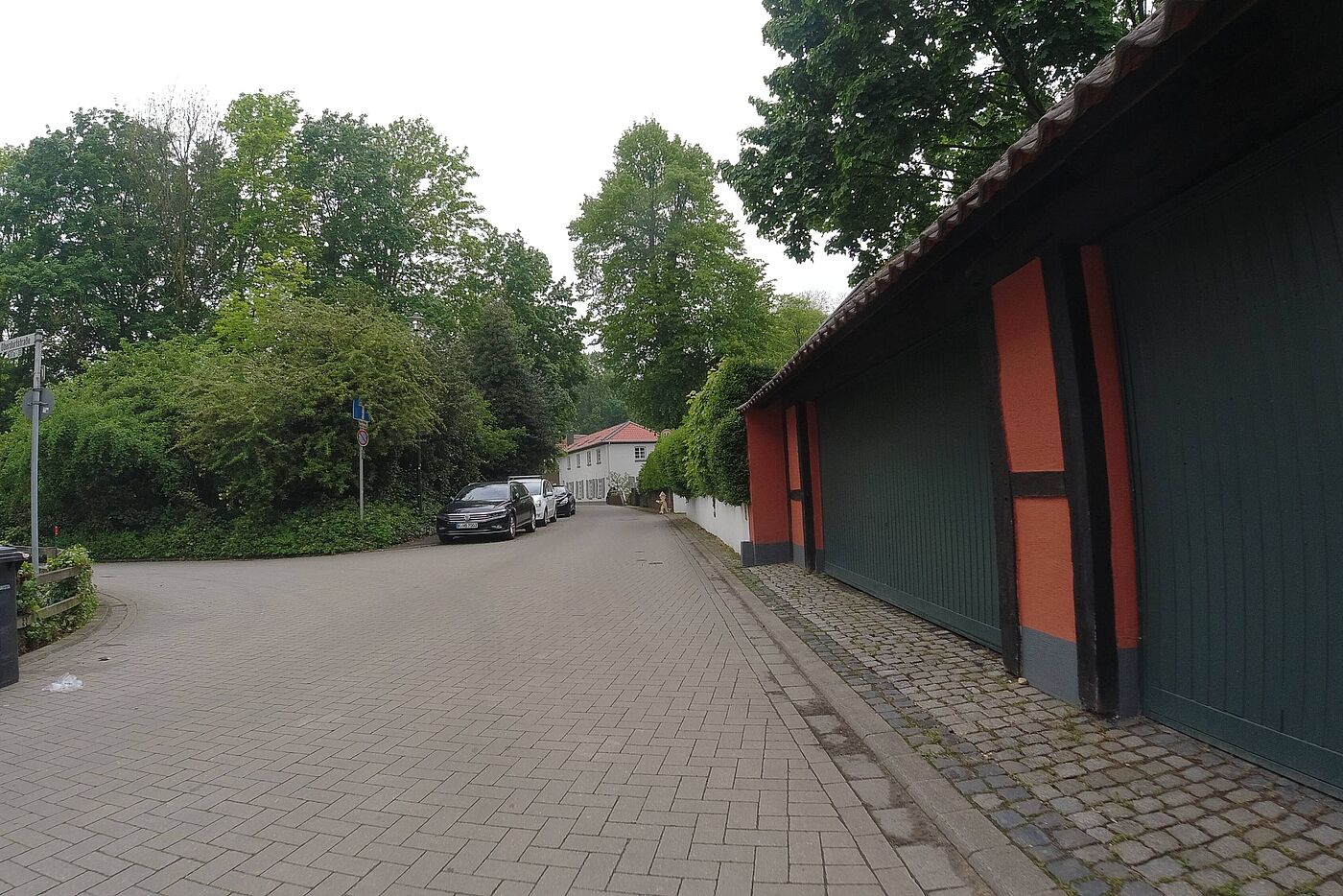 Oberdorfstraße in Kalkum