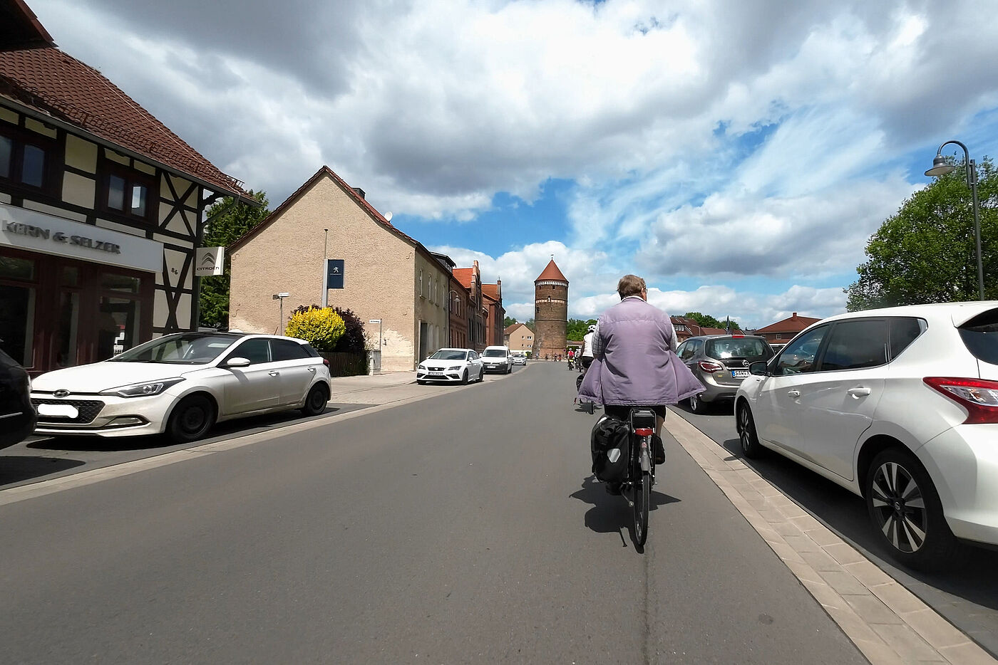 Einfahrt in Salzwedel