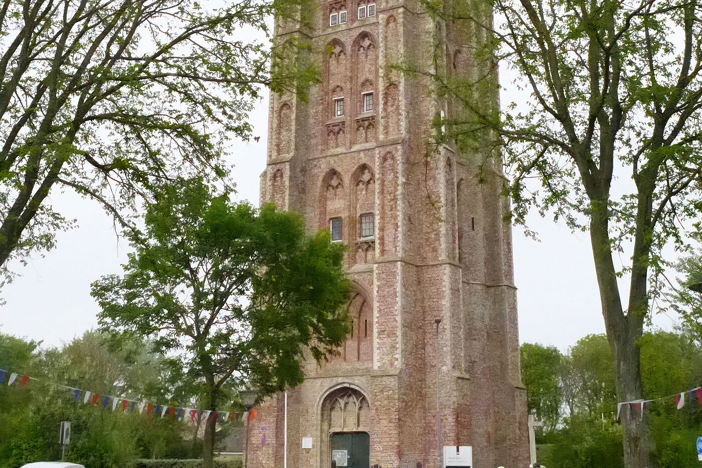 Der Kirch-Wasser-Leuchtturm von Westkapelle