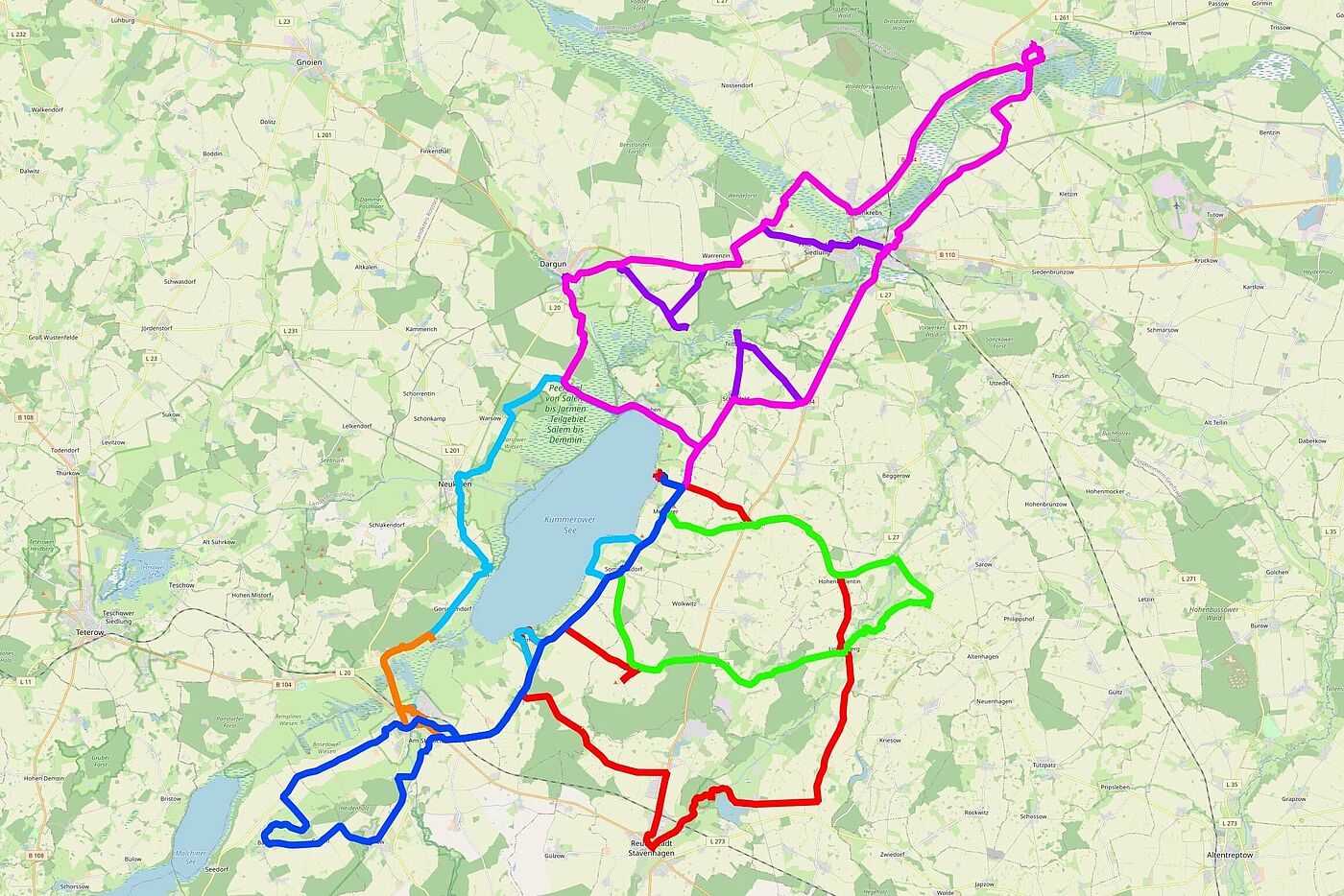 Unsere Spuren in der Landschaft