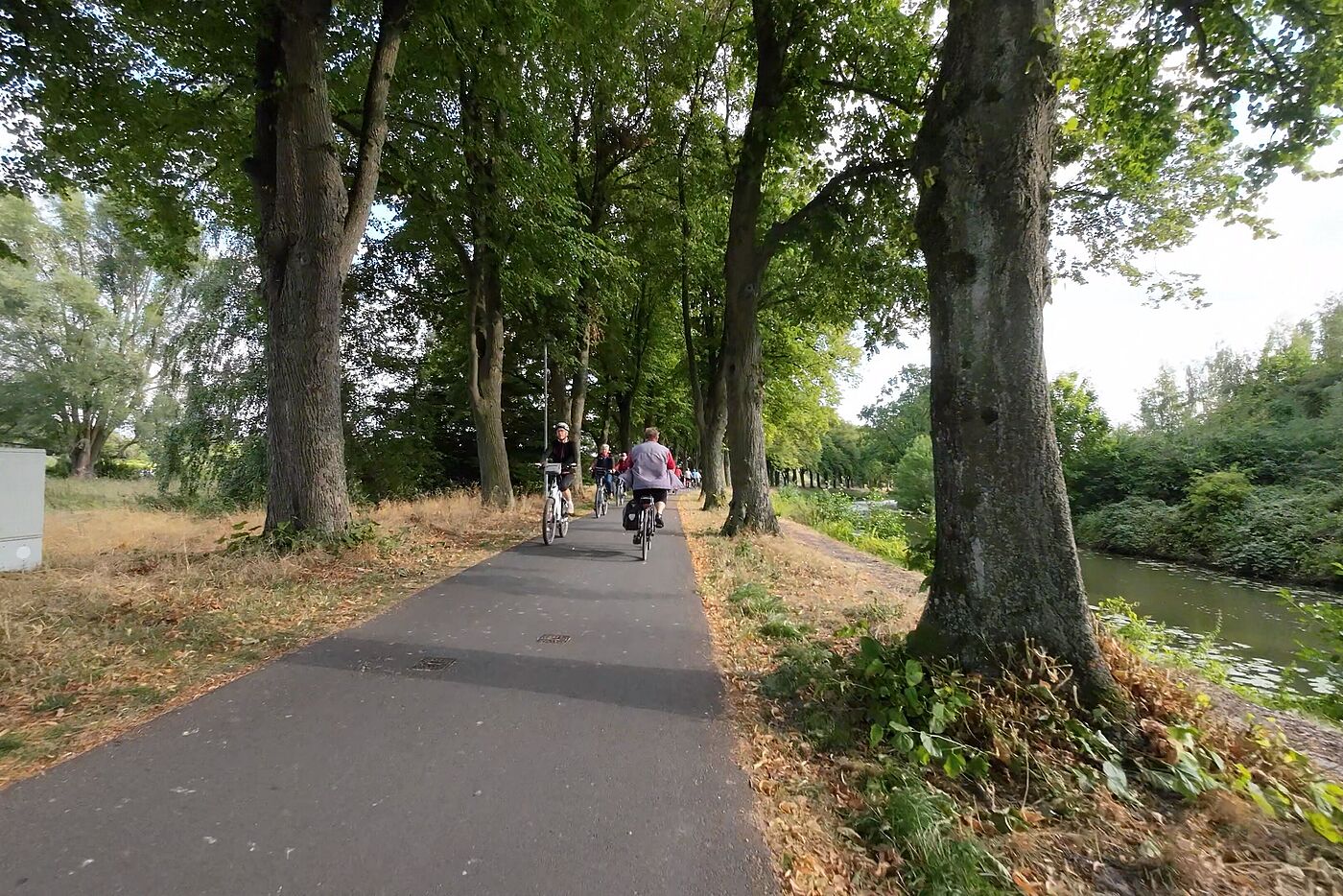 Weiter am Nordhorn-Almelo-Kanal