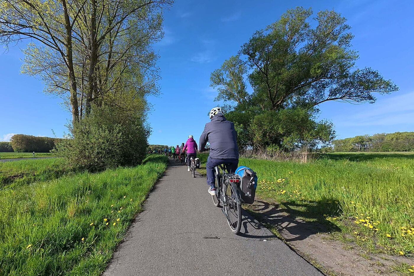 Der letzte Fahrtag startet bei schönem Wetter