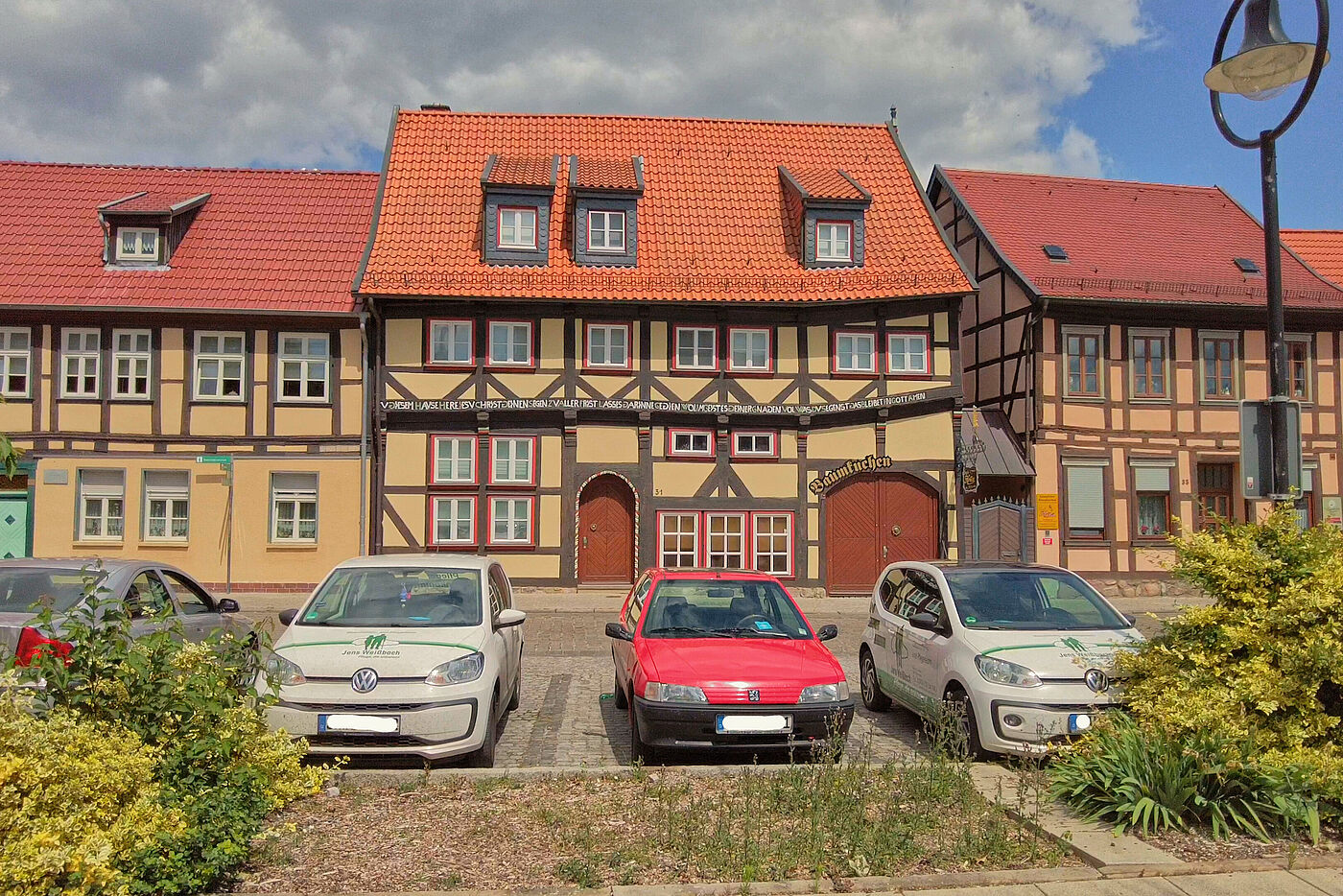 Eine schwungvolle Balkenführung