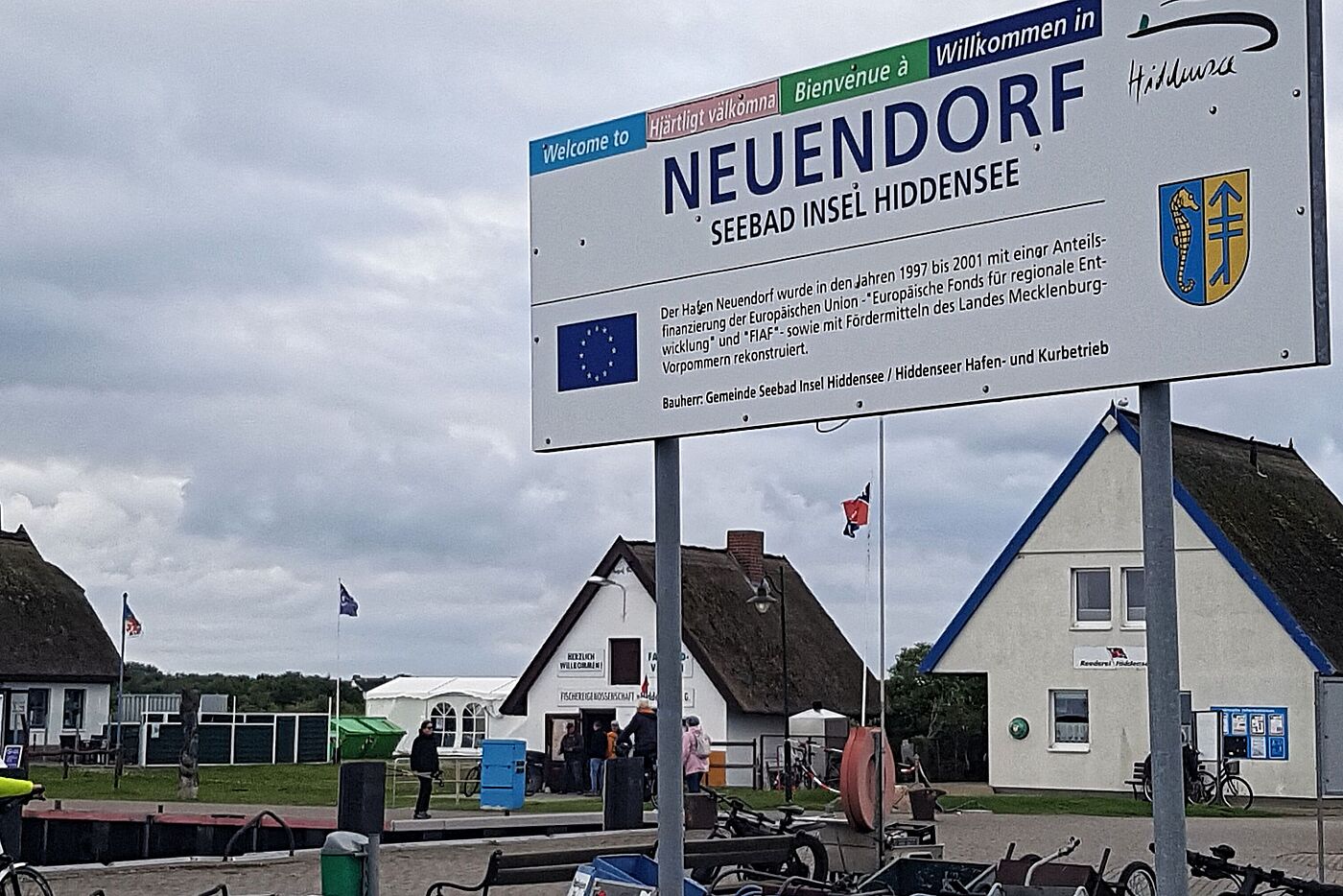 Ankunft in Neuendorf
