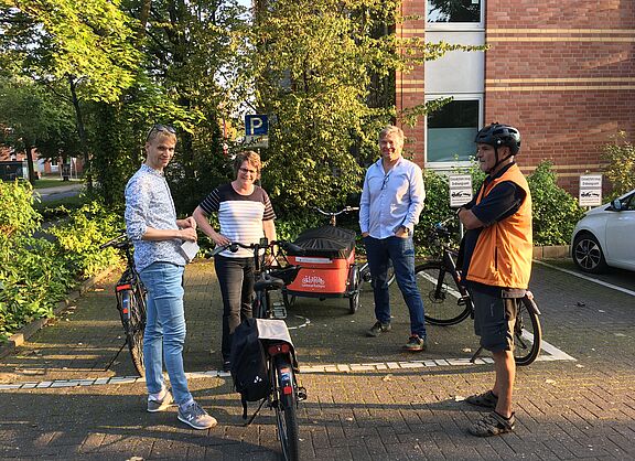 Tour Stadtplanungsamt und ADFC Ratingen