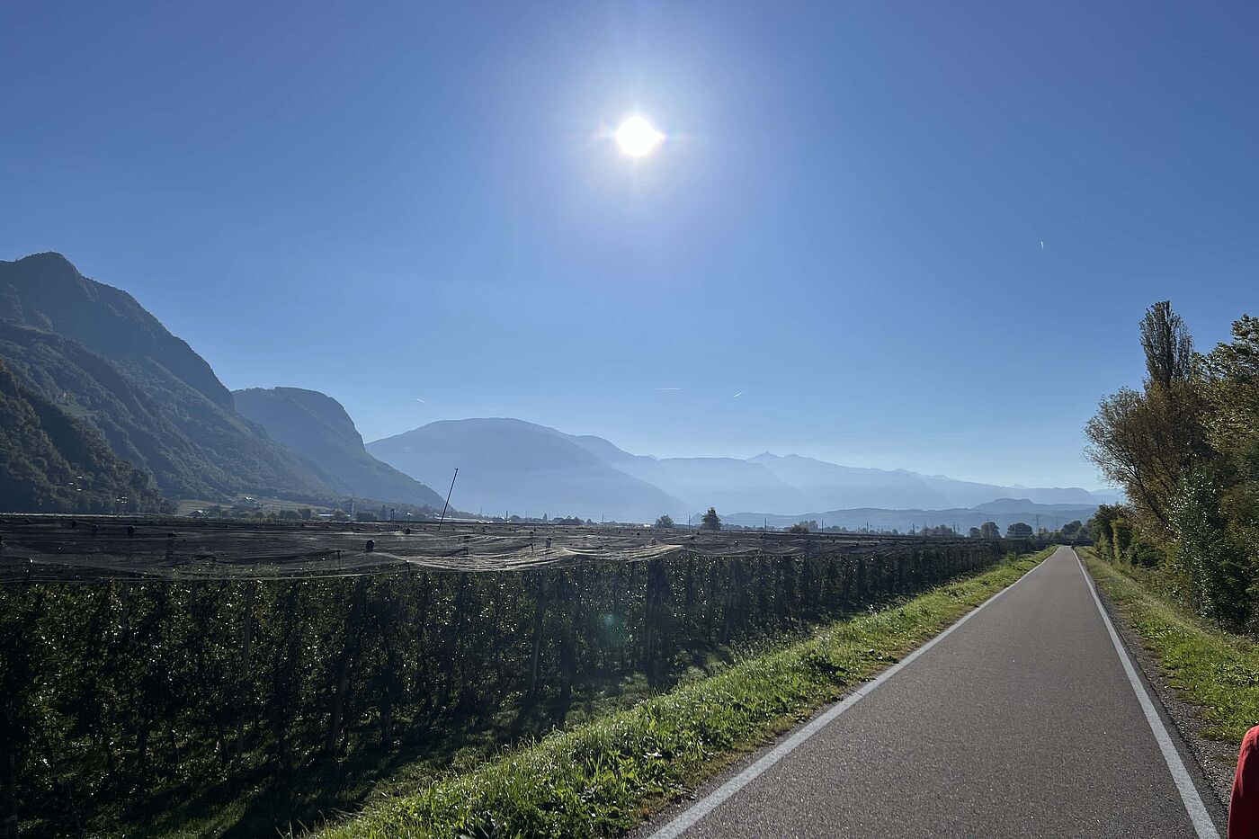 Auf der Via Claudia Augusta nach Bozen Auf der Via Claudia Augusta nach Bozen