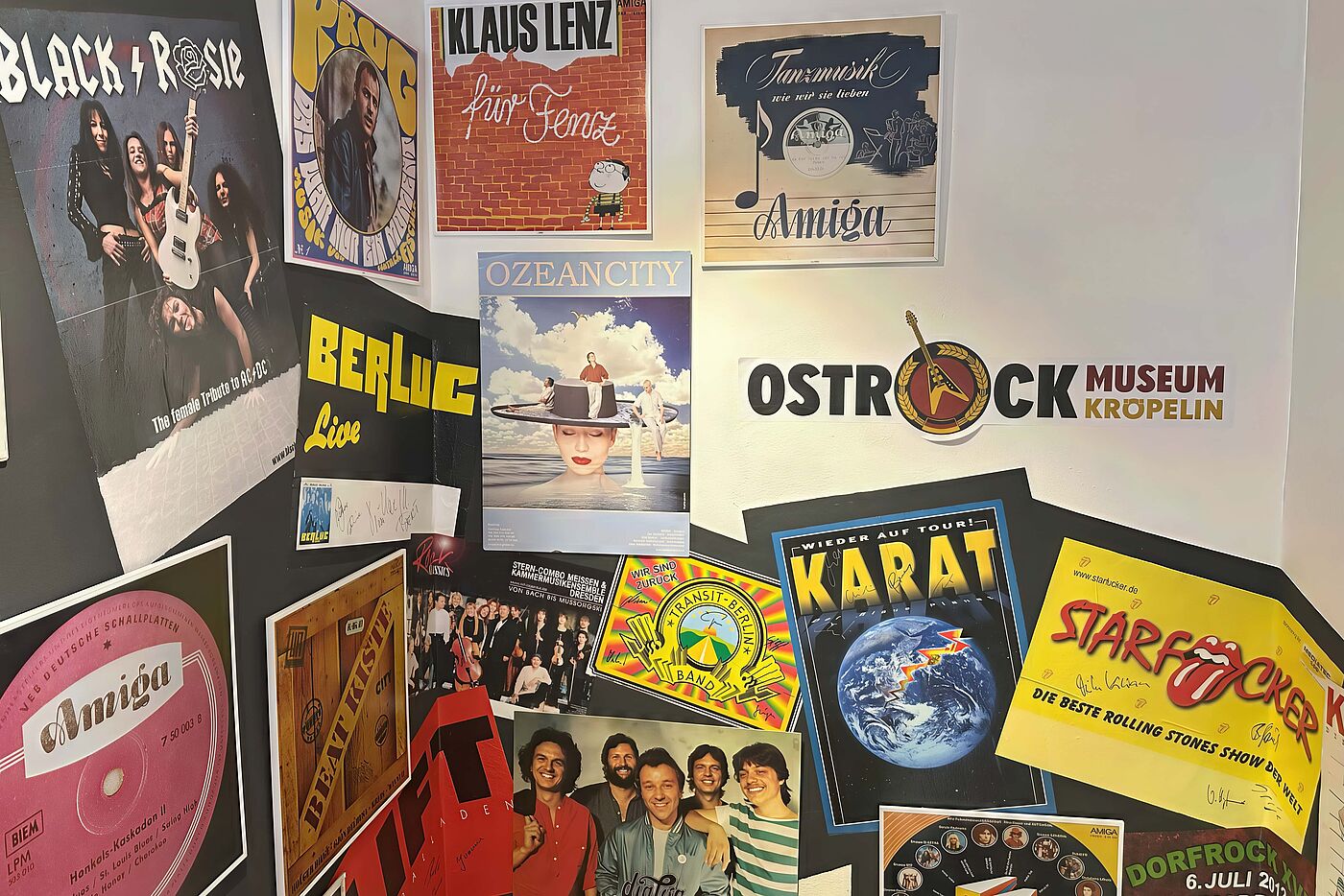 Im Ostrockmuseum in Kröpelin