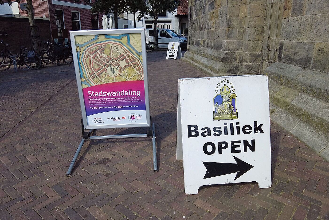 Die Basilika ist geöffnet
