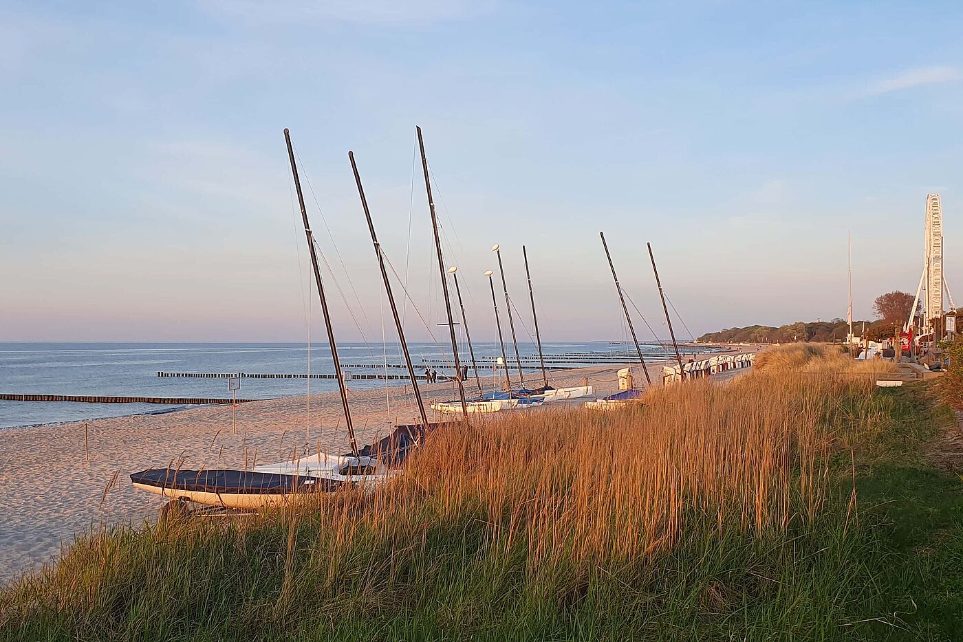 Am Strand von Kühlungsborn