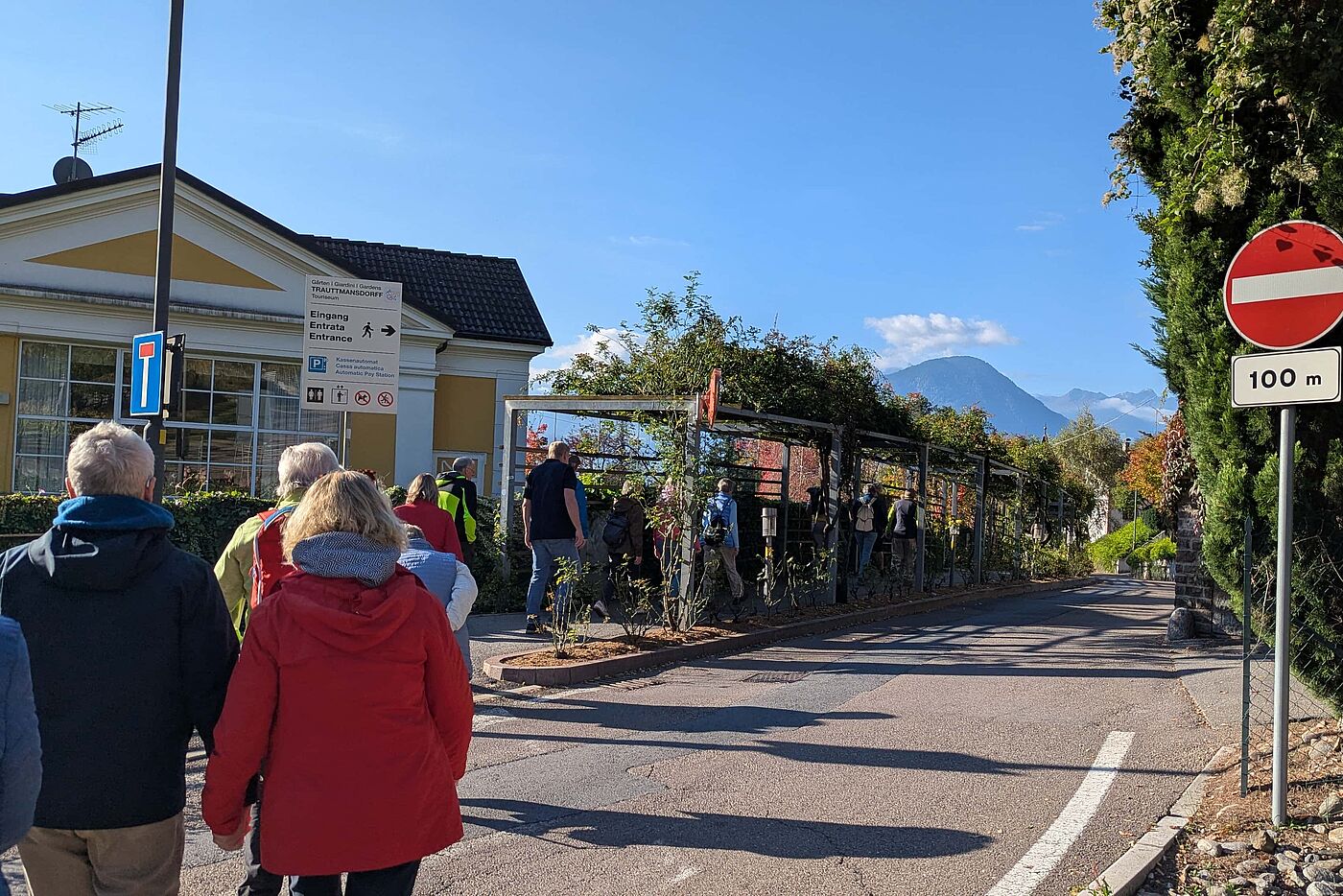 Auf zum Schloss Trauttmansdorff Auf zum Schloss Trauttmansdorff