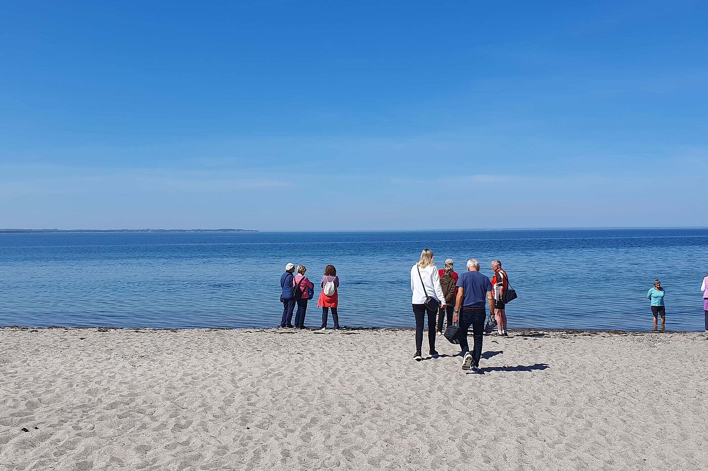 Das Wasser war noch etwas zu kühl