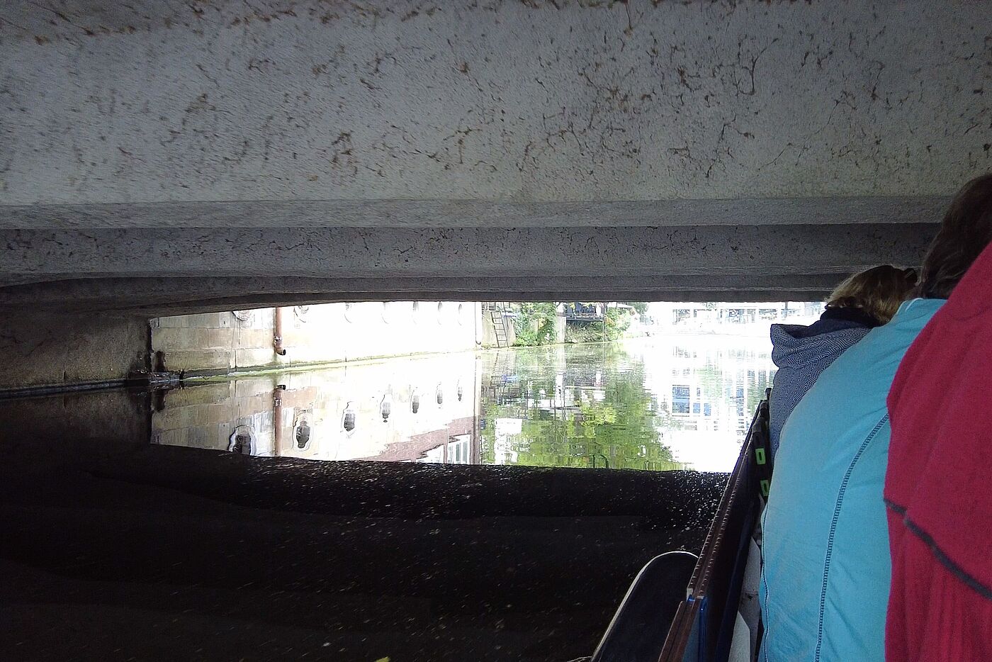 Eine Stadtführung auf dem Schiff durch Nordhorn