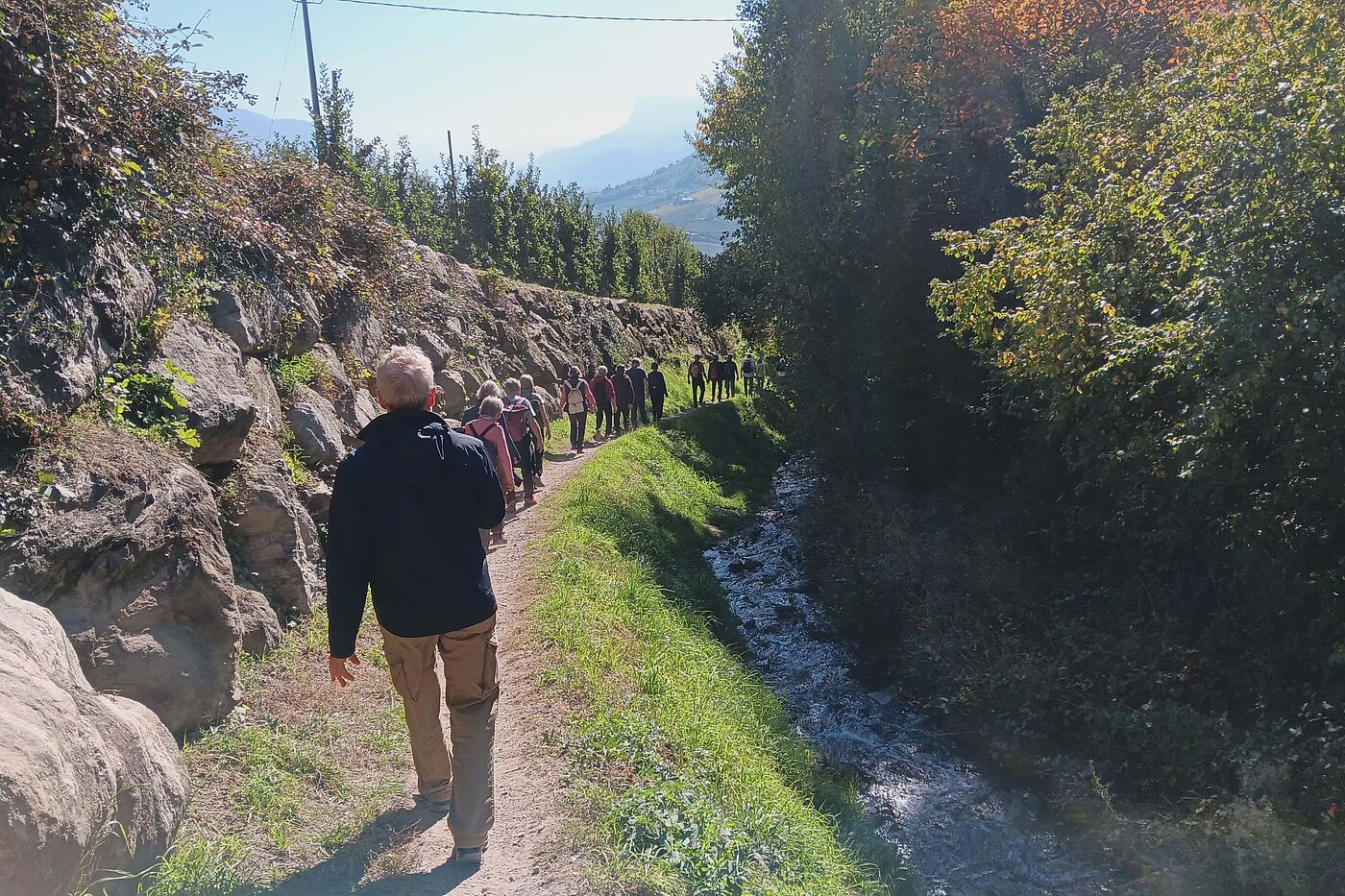 Und langsam geht es auch wieder runter Und langsam geht es auch wieder runter