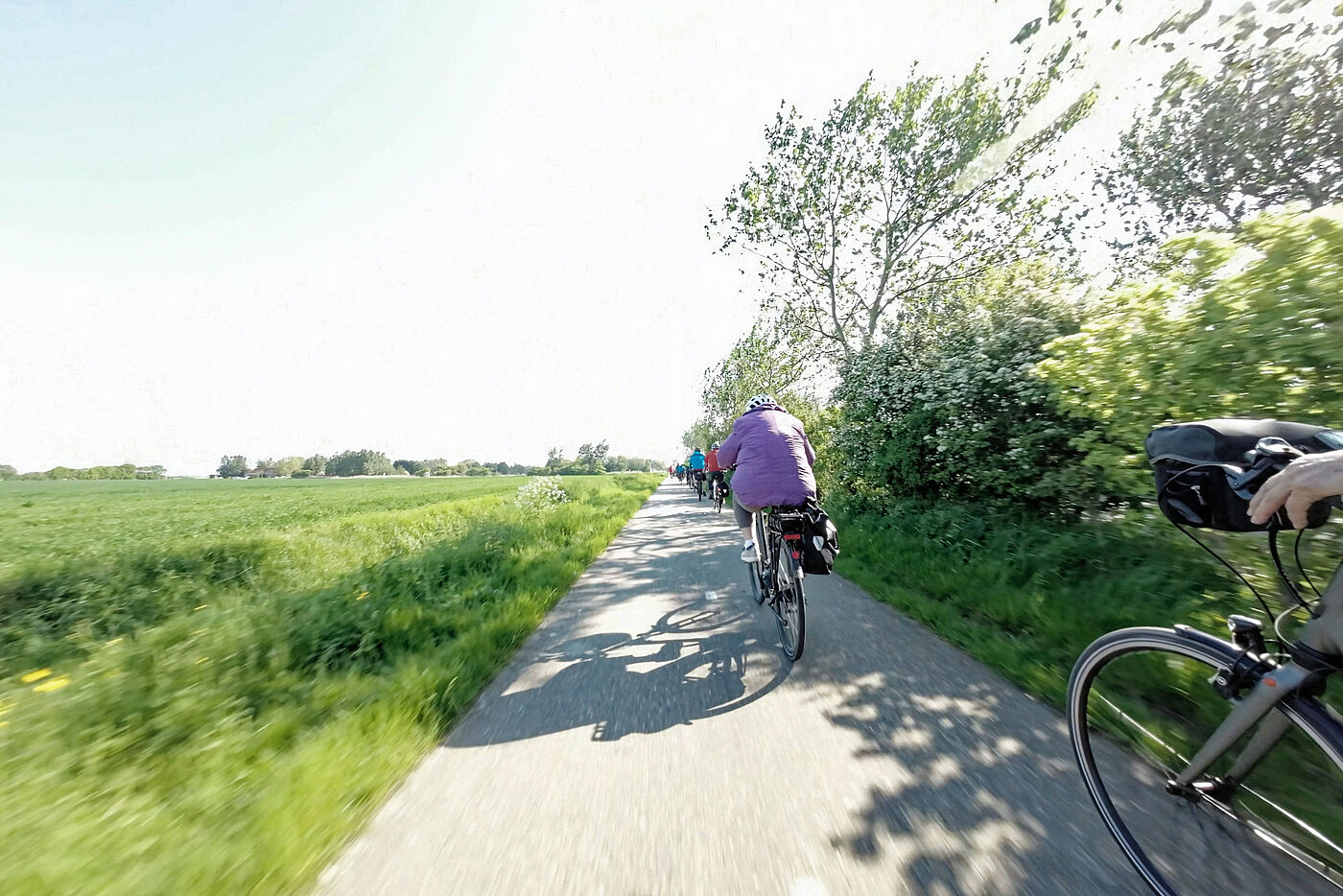 Der letzte Tag: Sonne, aber viel Wind