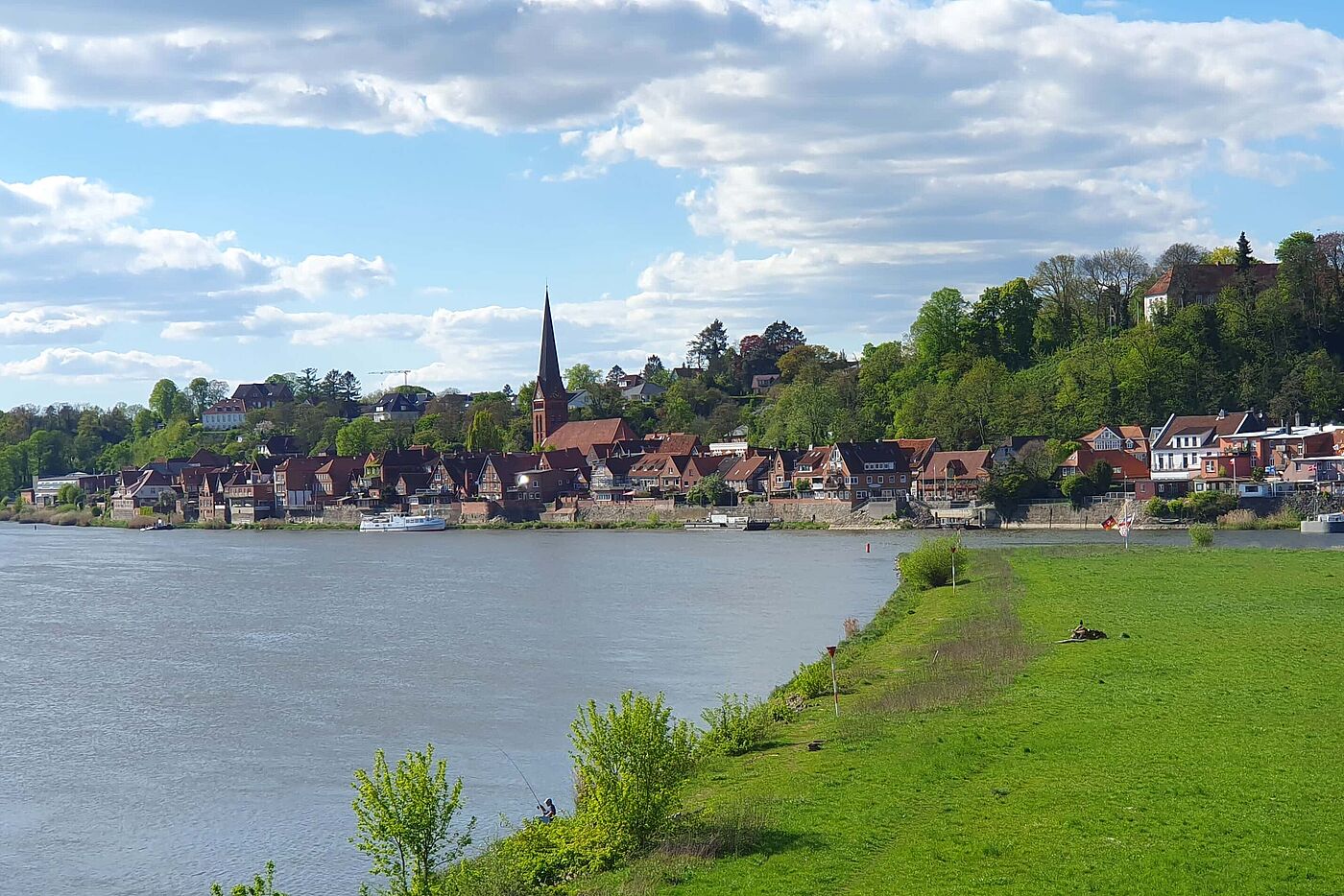 Elbüberfahrt bei Lauenburg