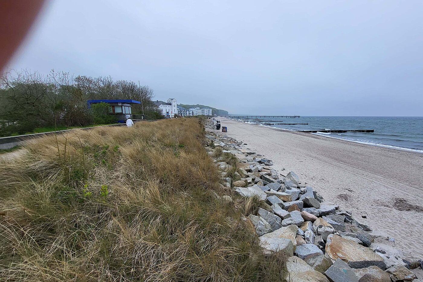 Abweisende Promenade in Heiligendamm
