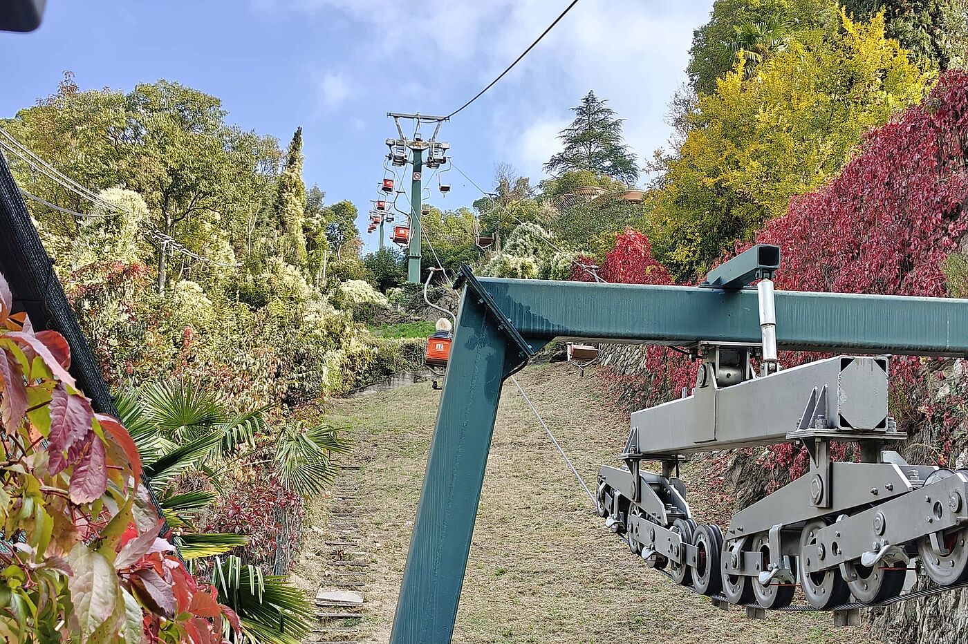 Gemütliches Schweben über den Waalwegen Gemütliches Schweben über den Waalwegen