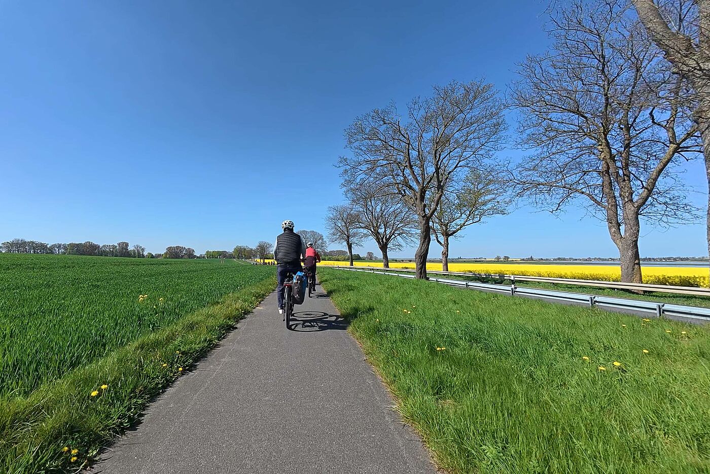 Mit Blick auf das Haff