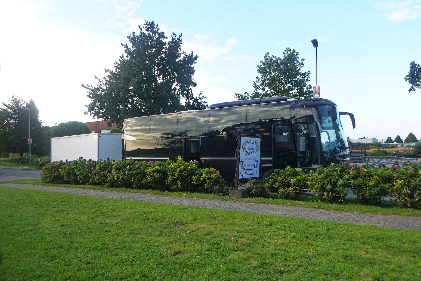 Der Bus ist entladen