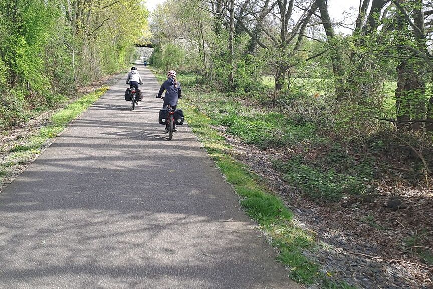 Maasduinen - Radfahren mit Kindern 1 Maasduinen - Radfahren mit Kindern 1