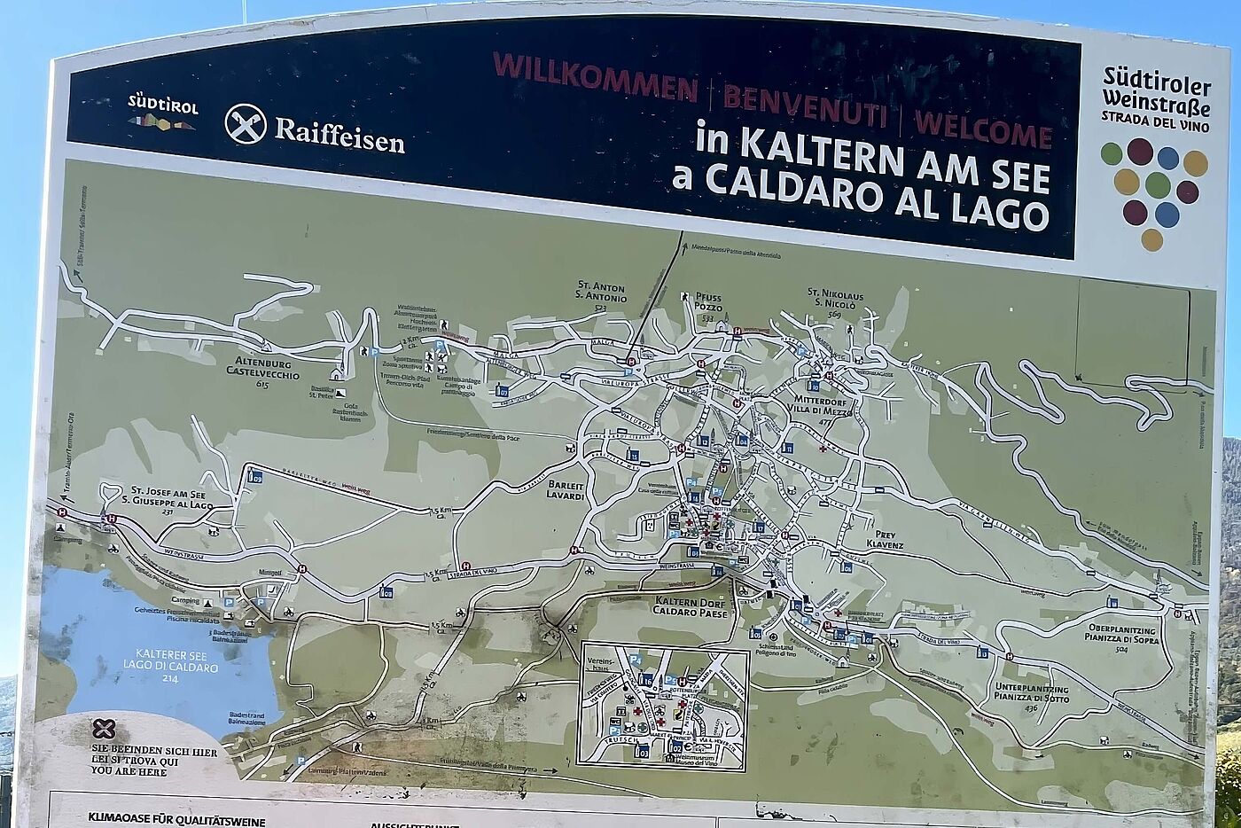 Ein Ausflug zum Kalterer See Ein Ausflug zum Kalterer See