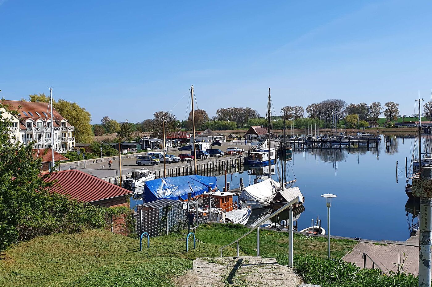 Der Hafen von Kirchdorf