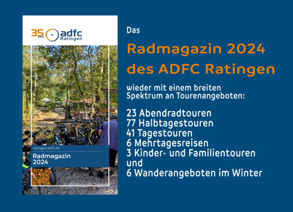Radmagazin 2024 ADFC Ratingen