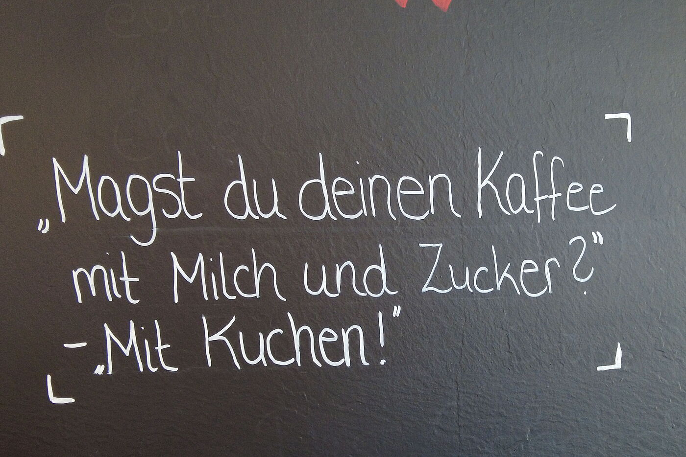 Sprüche in der "Else am See"
