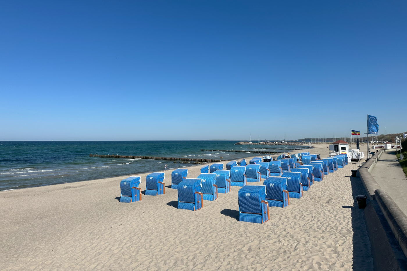 Am Strand von Kühlungsborn