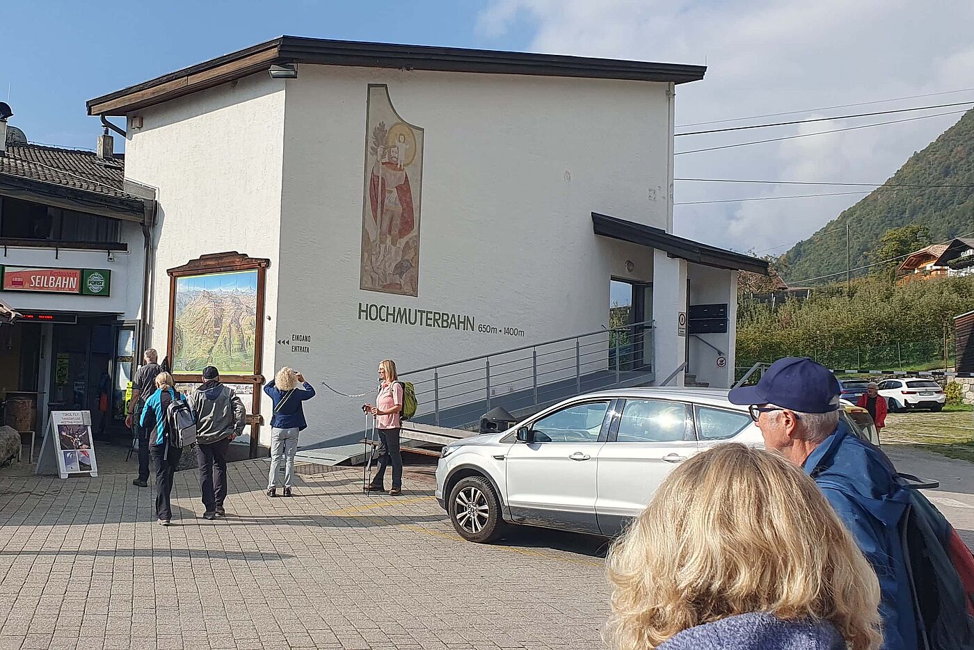 Talstation der Seilbahn zur Hochmuth Talstation der Seilbahn zur Hochmuth