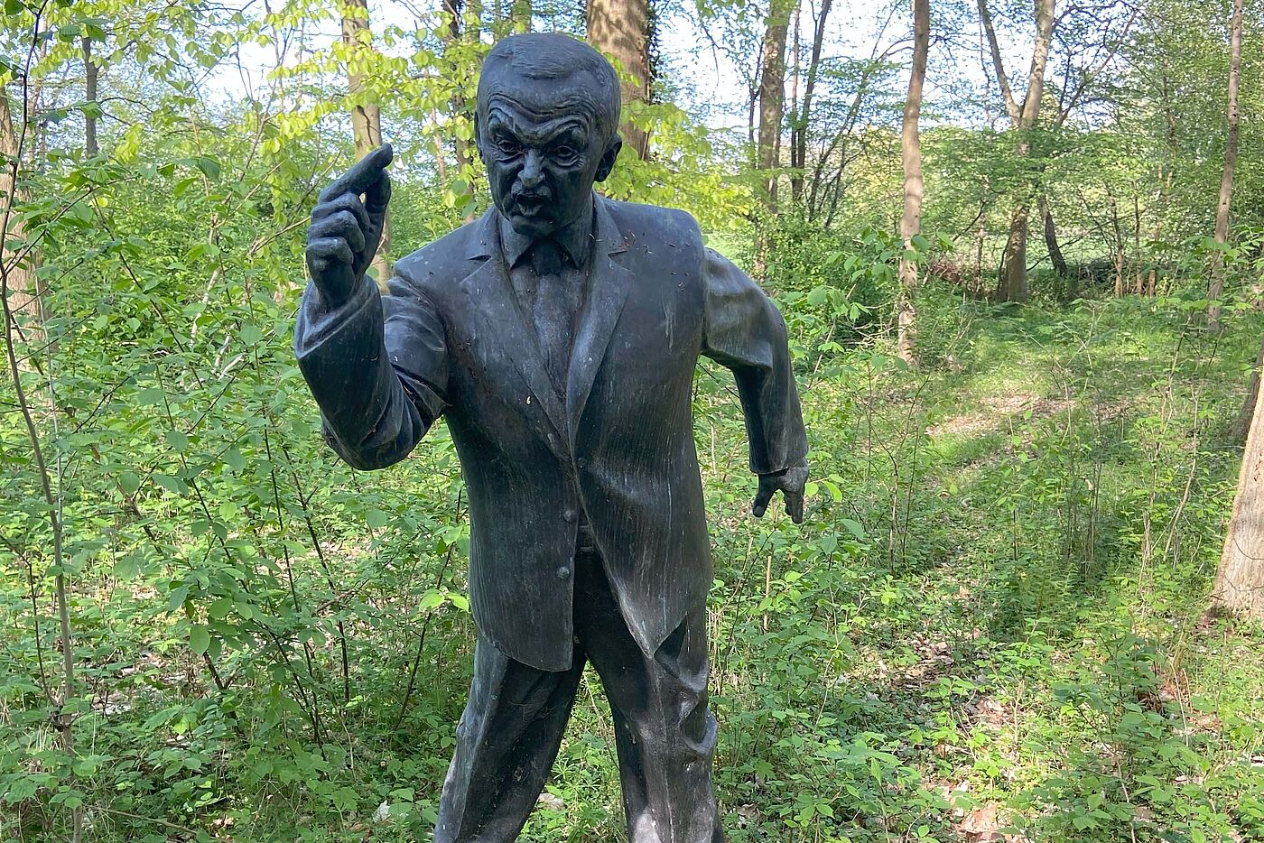 Die Pose haben wir doch gerade schon gesehen!