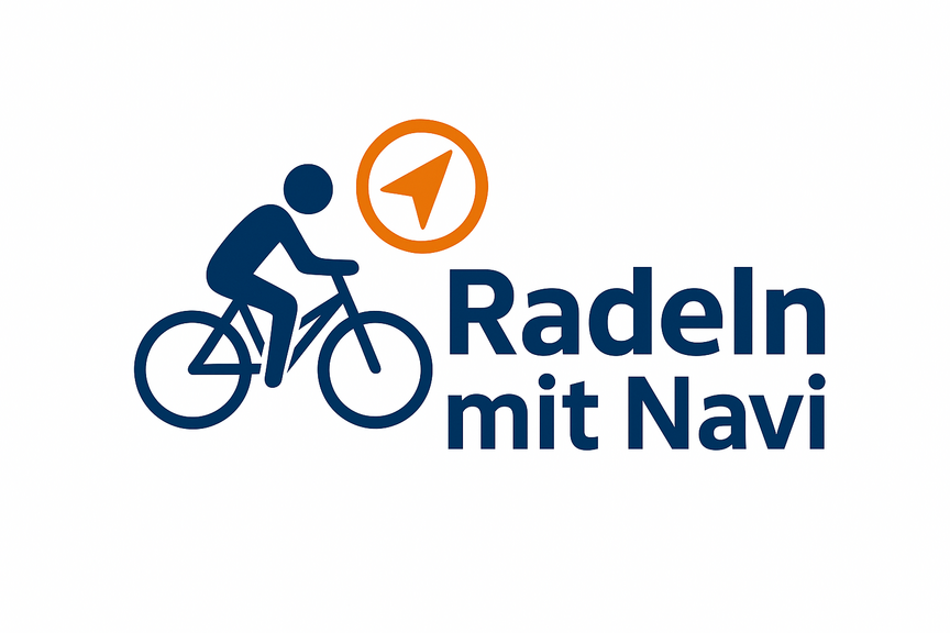 Logo radeln mit Navi Logo radeln mit Navi