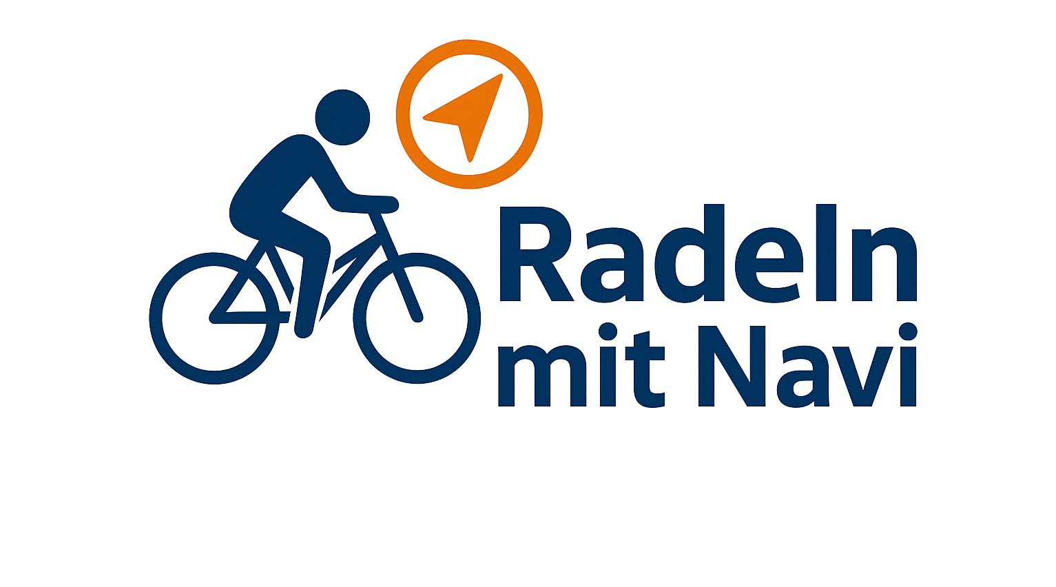 Logo radeln mit Navi