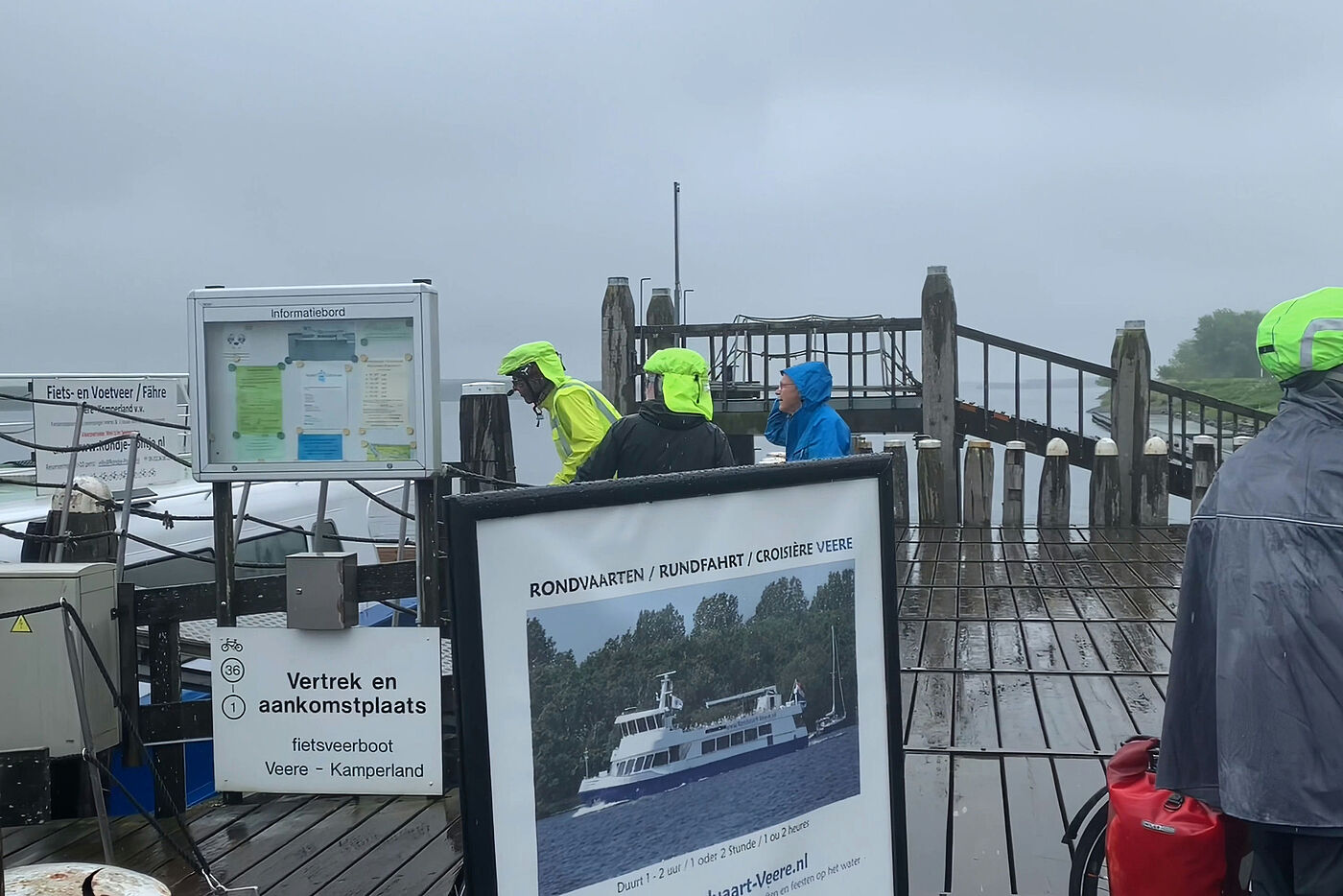 Nach der Fährfahrt nach Veere