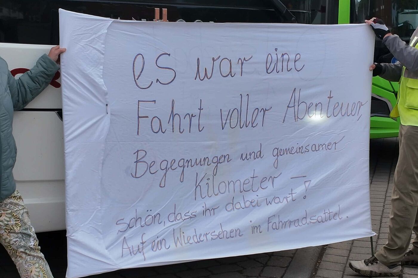Das ist mal ein Abschied!