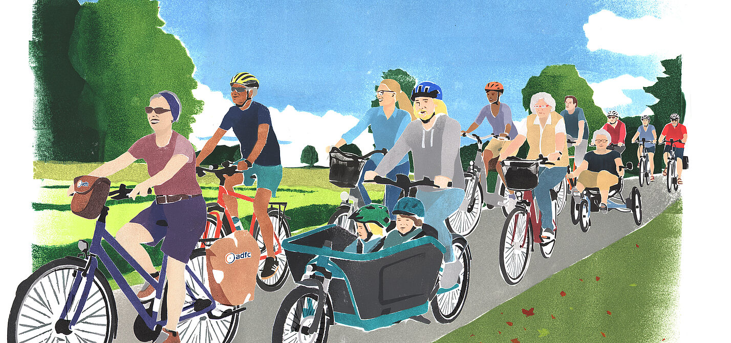 Geführte ADFC-Radtour